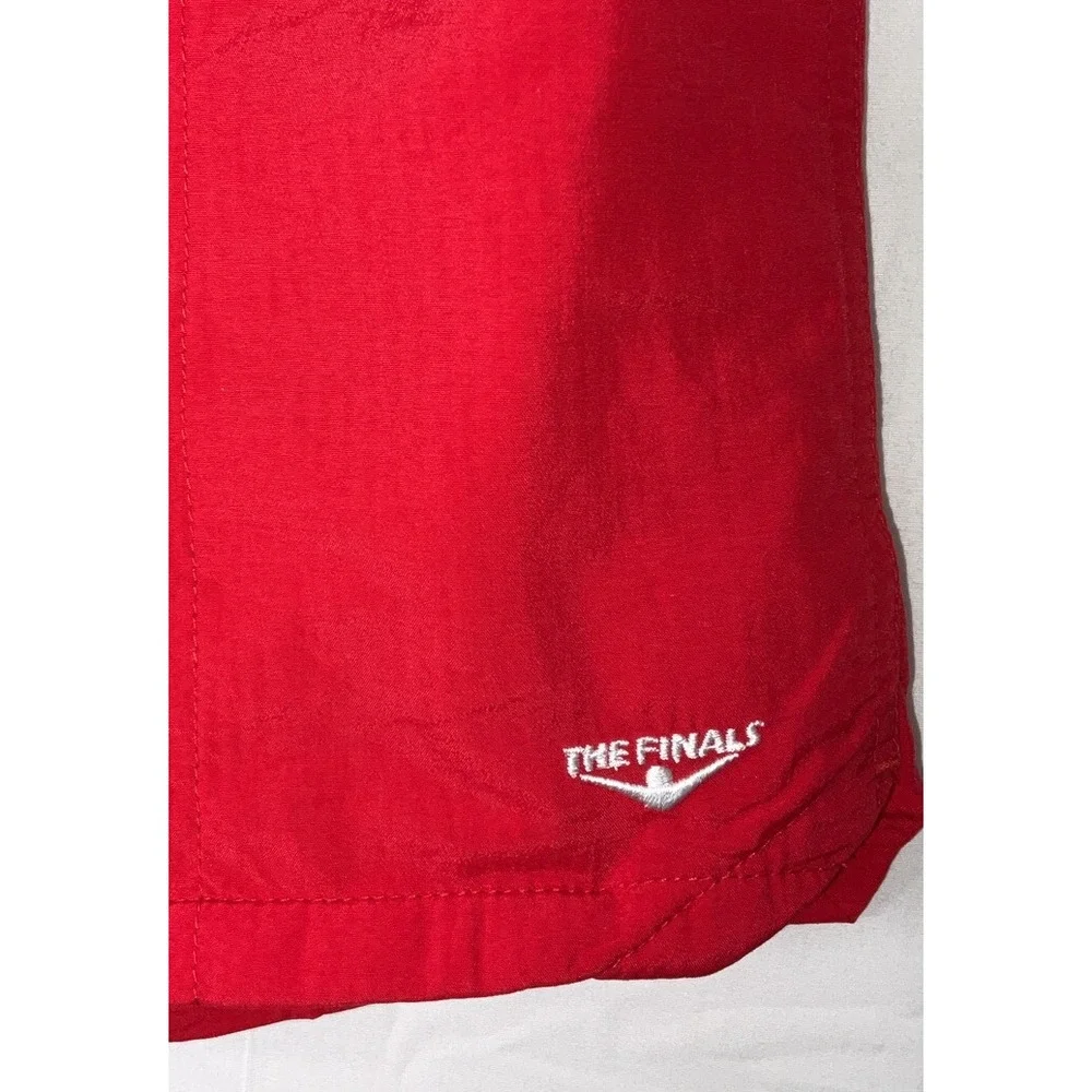 NWT‎ TYR Life Guard Classic Deck Shorts Swim Trunks Red The Finals Size 18 XXL